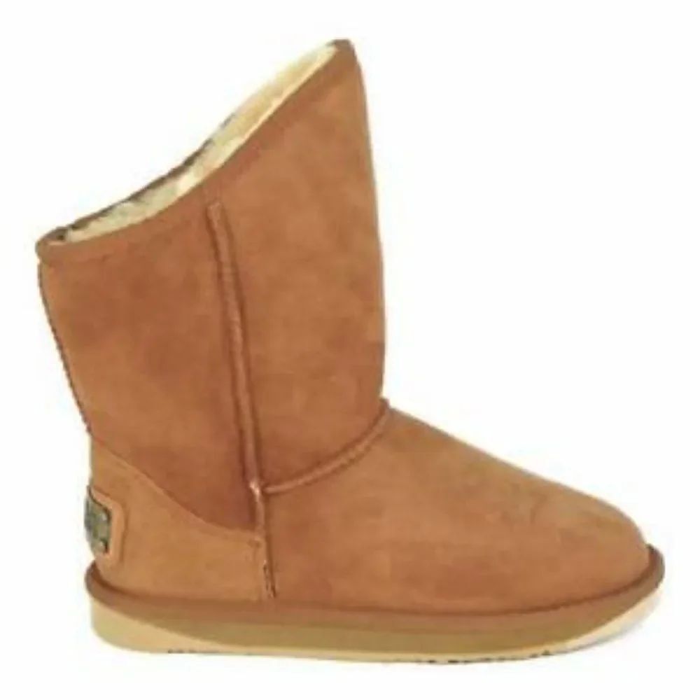 NWT Australia Luxe Chesnut Brown Cosy Short Boots